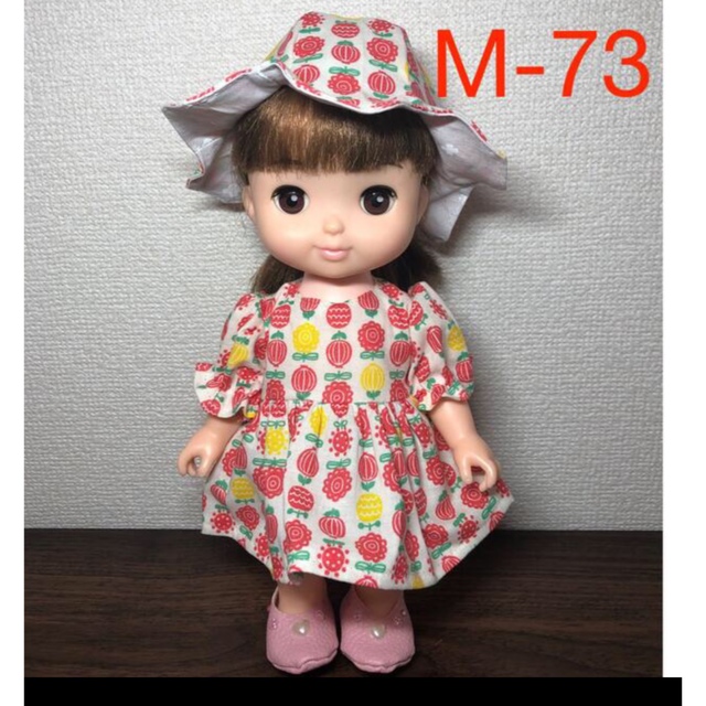 専用！M-74 ソランちゃんメルちゃんハンドメイド服　ワンピース帽子セット