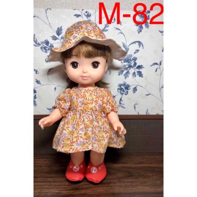 専用！M-74 ソランちゃんメルちゃんハンドメイド服　ワンピース帽子セット