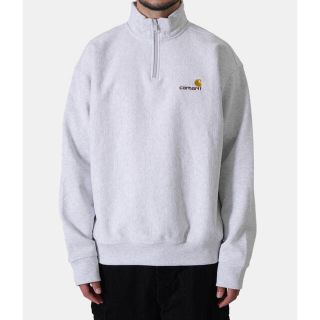 カーハート(carhartt)のcarhartt カーハート　ハーフジップトレーナー　グレー(スウェット)