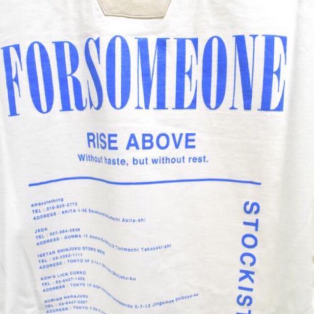 EXILE TRIBE(エグザイル トライブ)の新品　FORSOMEONE フォーサムワン tシャツ 長袖　三代目　川村壱馬 メンズのトップス(Tシャツ/カットソー(七分/長袖))の商品写真