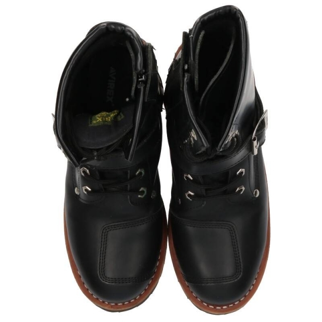 AVIREX(アヴィレックス)のアヴィレックス サイドジップレザーブーツ 25cm メンズの靴/シューズ(ブーツ)の商品写真