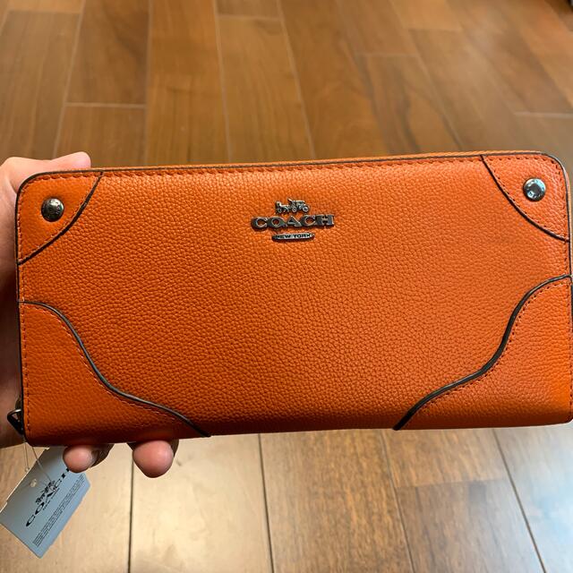 COACH(コーチ)のコーチ　長財布　オレンジカラー メンズのファッション小物(長財布)の商品写真