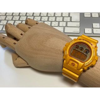 G-SHOCK/イエロー/メタリック/ビンテージ/DW-6900/三つ目/ミラー-