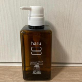 新品　haru 黒髪スカルプシャンプー 400ml(シャンプー)