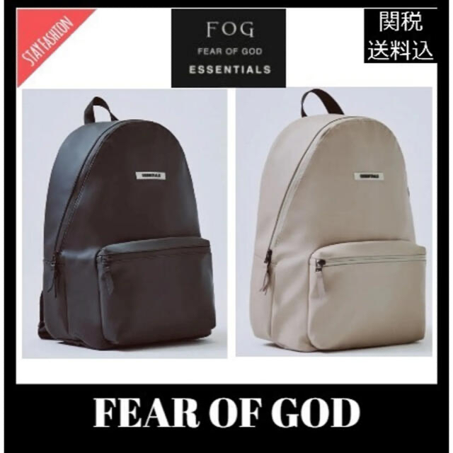 FEAR OF GOD(フィアオブゴッド)のFear Of God  バックパック メンズのバッグ(バッグパック/リュック)の商品写真