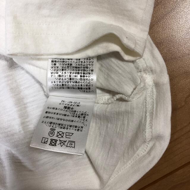 GLOBAL WORK(グローバルワーク)のミッキーマウス　長Tシャツ　長袖　長t 白　春 キッズ/ベビー/マタニティのキッズ服男の子用(90cm~)(Tシャツ/カットソー)の商品写真