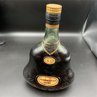 Hennessyヘネシー XO 金キャップ　グリーンボトル(ブランデー)