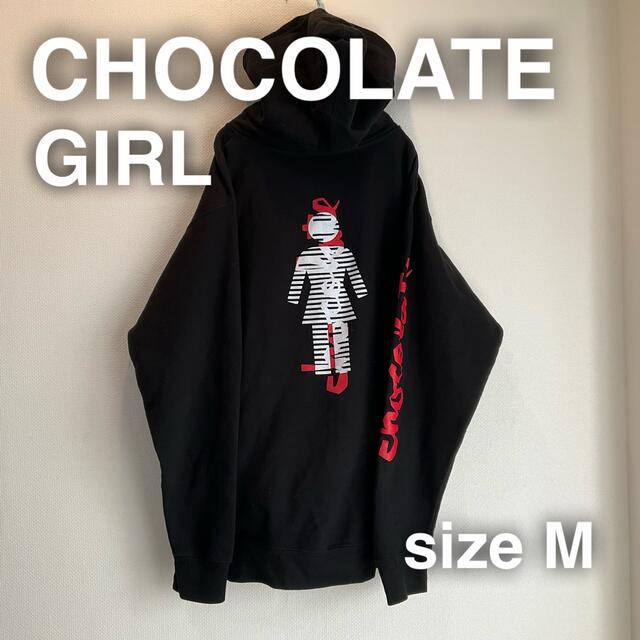 CHOCOLATE GIRL チョコレート　ガール　プルオーバー　パーカー　M