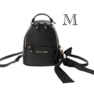 Maison de FLEUR - 新品タグ付き❤リボンMリュック❤メゾンドフルール