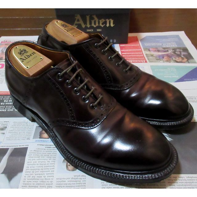 2022年新作入荷 Alden - オールデン コードバン No8 プレーントゥ