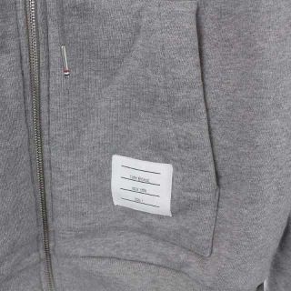 THOM BROWNE - トムブラウン バックストライプ フーディ 長袖 パーカー
