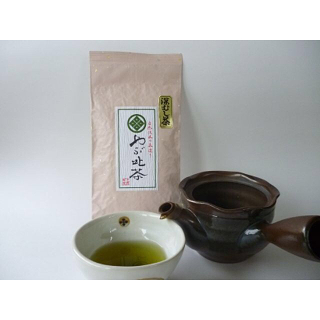 【2023新茶】静岡（森町産）深蒸し煎茶【やぶ北茶】100ｇ×３本　ネコポス便 食品/飲料/酒の飲料(茶)の商品写真