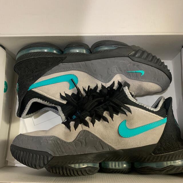 NIKE  LEBRON 16 LOW × ATMOS "CLEAR JADE"