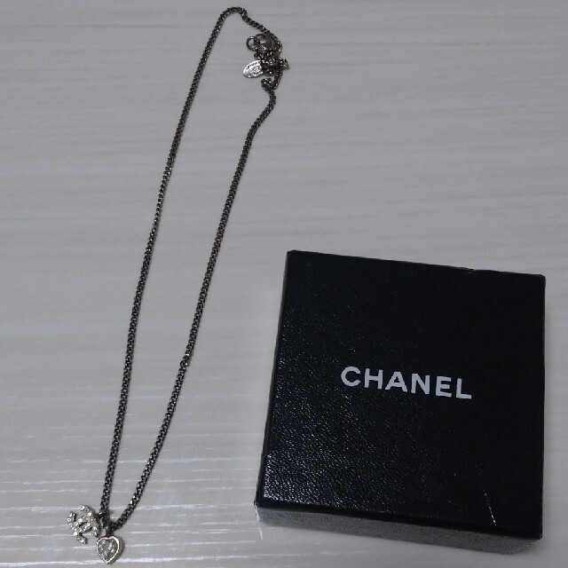 CHANEL ハートネックレス