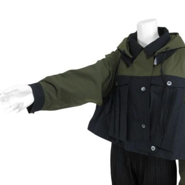 定価約25万円 新品未使用 19-20AW ロエベLOEWE フードジャケット