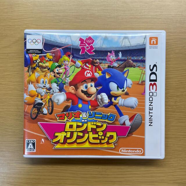 任天堂(ニンテンドウ)のマリオ&ソニック　AT ロンドンオリンピック　3DSソフト エンタメ/ホビーのゲームソフト/ゲーム機本体(家庭用ゲームソフト)の商品写真