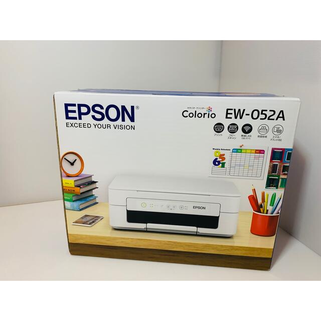 【新品、未開封、保証書付】EPSON カラリオ EW-052A