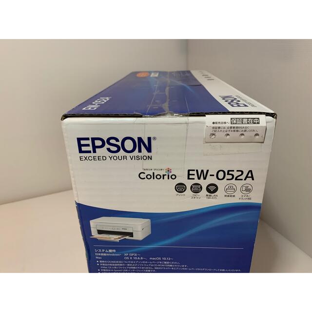 【新品、未開封、保証書付】EPSON カラリオ EW-052A 3