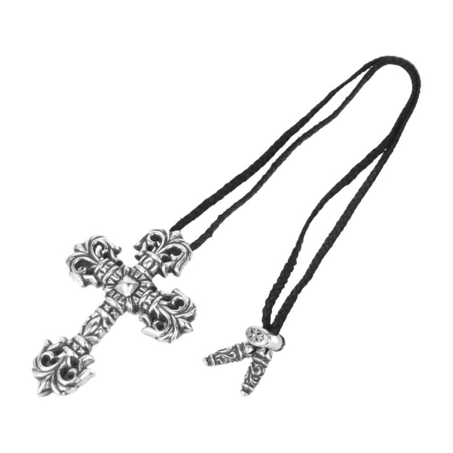 CHROME HEARTS ネックレス フィリグリークロス ラージ トッパー 6