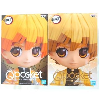 バンダイ(BANDAI)の鬼滅の刃 Qposket 我妻善逸 Ⅱ Aカラー  Bカラー 2個セット(アニメ/ゲーム)