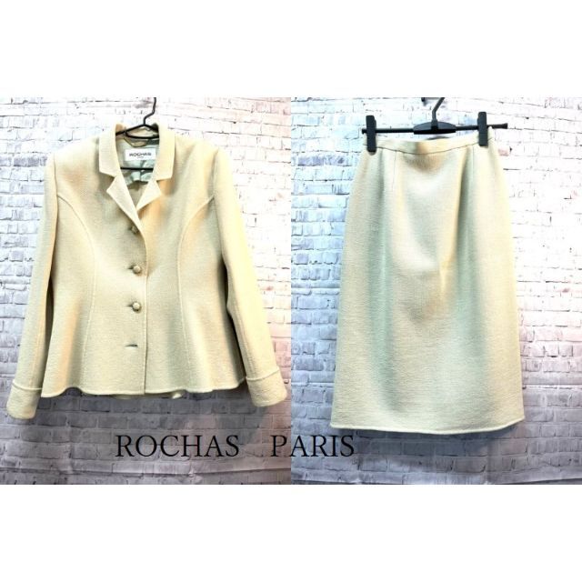 ROCHAS(ロシャス)のROCHAS　レリアン　レディース　セットアップ　スーツ　フォーマル　9号 レディースのフォーマル/ドレス(スーツ)の商品写真