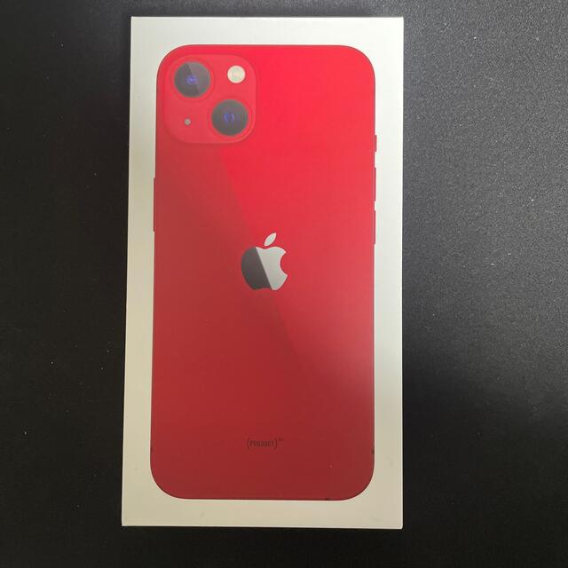 iPhone 13 128gb 新品未開封　product RED