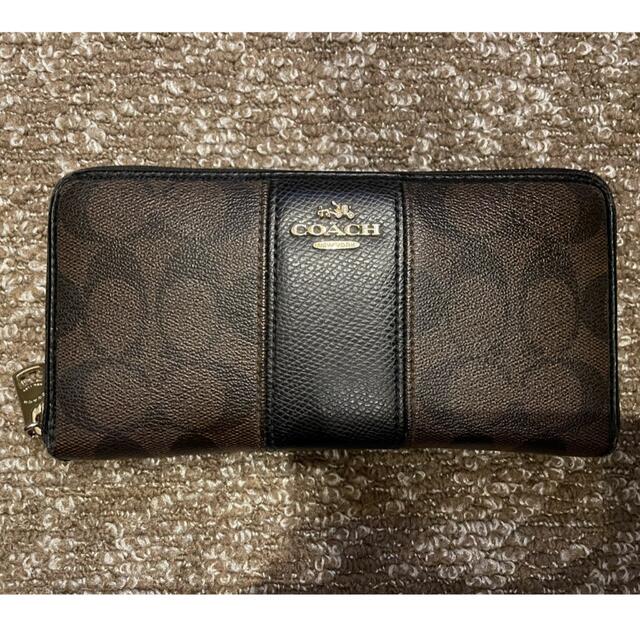 コーチ　長財布　シグネチャー　COACH