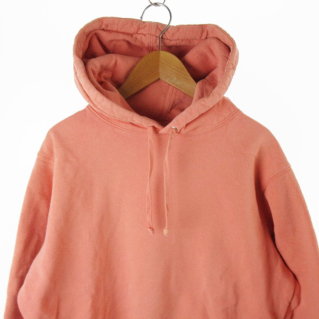 シュプリーム 18SS Corner Label スウェット パーカー ピンク
