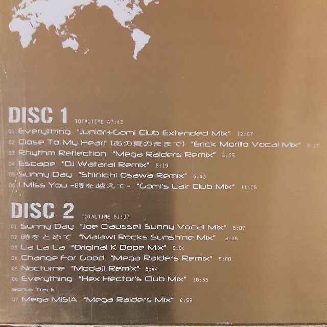 MISIA REMIX 2002 WORLD PEACE エンタメ/ホビーのCD(ポップス/ロック(邦楽))の商品写真