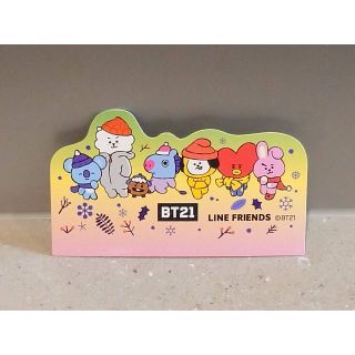 ビーティーイシビル(BT21)の【BT21】付箋(くら寿司)(その他)