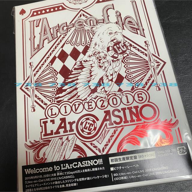 *初回生産限定盤*L'Arc~en~Ciel*L'ArCASINO*