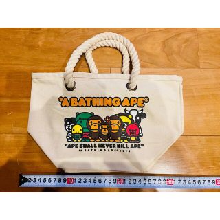 アベイシングエイプ(A BATHING APE)のジーペイ様専用　BABY MILO キャンバス生地　ミニトートバッグ(トートバッグ)