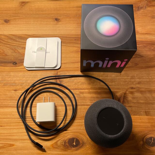 Apple(アップル)のAPPLE HomePod mini/スペースグレイ スマホ/家電/カメラのオーディオ機器(スピーカー)の商品写真