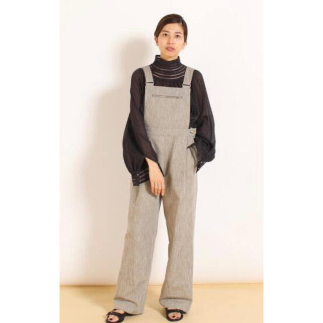 完売 IENA maison コットンリネンサロペット 2022SS サイズ # lahza.jp