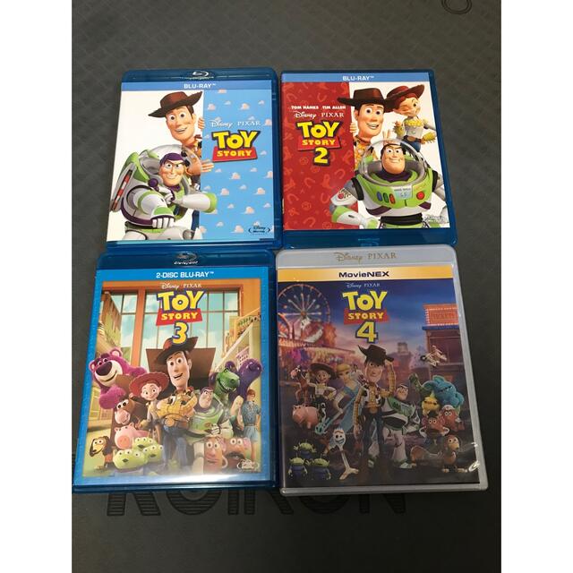 【美品】 トイストーリー　4作品　MovieNEX  Blu-ray 純正ケース