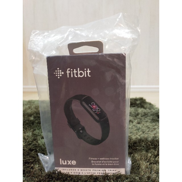 【新品】fitbit luxe FB422BKBK