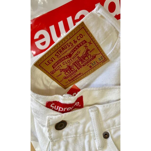 新品 Supreme × Levis 17ss 505 シュプリーム リーバイス