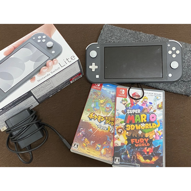 Switch lite（本体）＋ソフト2種＋Switchケース