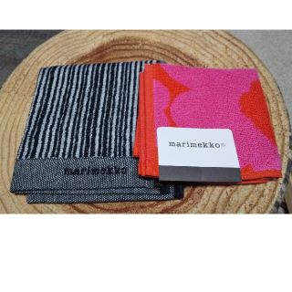 マリメッコ(marimekko)の新品 marimekko  タオルハンカチ  ２枚セット(ハンカチ)