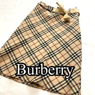 バーバリーブルーレーベル(BURBERRY BLUE LABEL)のバーバリーノバチェック柄 スカートとフォリフォリリング(ひざ丈スカート)