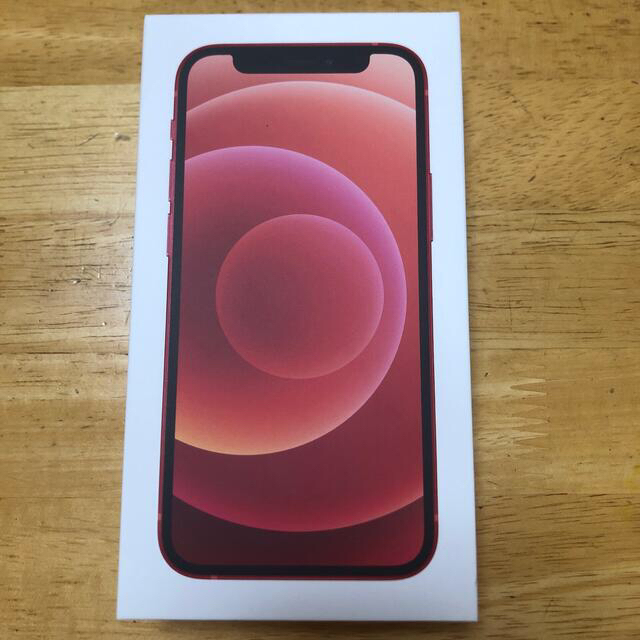 Apple iPhone12 256GB RED 新品未使用未開封品