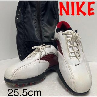 ナイキ(NIKE)の★中古★NIKE ZOOM SHINXI ゴルフシューズ 25.5cm おまけ付(シューズ)