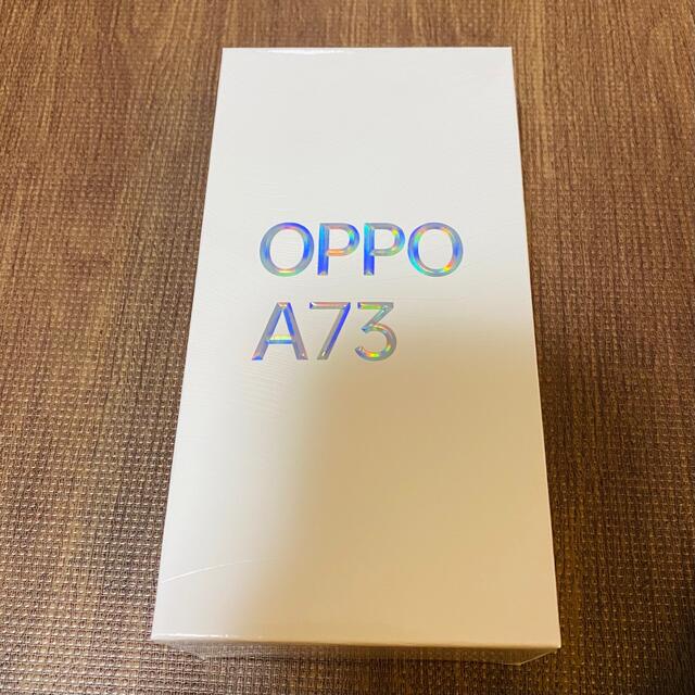 640GBOS種類OPPO A73 ネービー ブルー