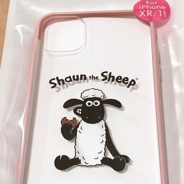 新品 未使用 ひつじのショーン iPhoneケース iPhoneXR 11 対応 スマホ/家電/カメラのスマホアクセサリー(iPhoneケース)の商品写真