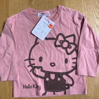 ハローキティ(ハローキティ)のハローキティ　ロンT  ピンク(Tシャツ/カットソー)