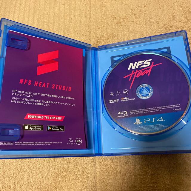 PlayStation4(プレイステーション4)のNFS HEAT エンタメ/ホビーのゲームソフト/ゲーム機本体(家庭用ゲームソフト)の商品写真