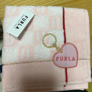 フルラ(Furla)のフルラ❤️可愛いタオルハンカチ❤️新品　最終お値下げ(ハンカチ)
