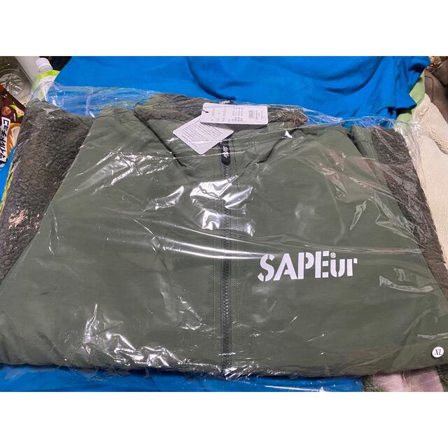 メンズSAPEur  LIGHT PILE JACKET 新品未使用　XL