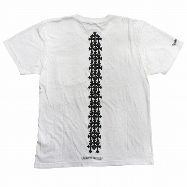 51cm着丈クロムハーツ CHROME HEARTS タイヤトラックCHクロス Tシャツ ポ