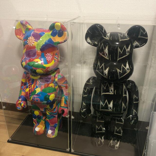 BE@RBRICK 1000% 専用　ホコリ防止アクリル コレクション展示ケース